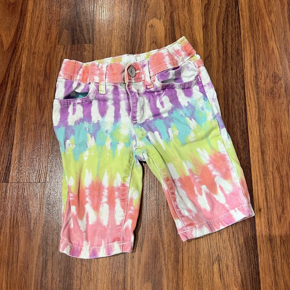 PLACE Tie-Dye Bermuda Shorts, 4T